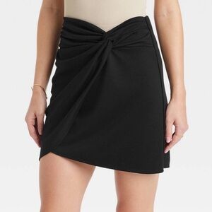 A New Day Ruched Mini Skirt